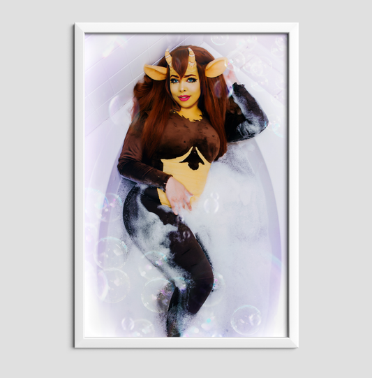 Connie the Hormone Monstress Print 8x10
