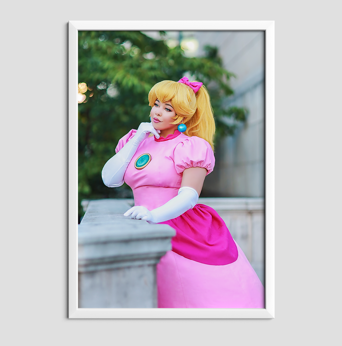 Princess Peach Print 8x10